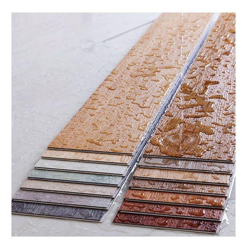 طلاء للأشعة فوق البنفسجية انقر فوق قفل SPC Vinyl Flooring Spc Vinyl Tile 5mm Aging Resistance