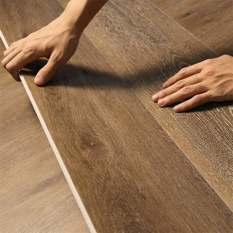 Piso Laminado 8mm SPC Vinyl Flooring انقر فوق Plank Vinyl Flooring UV Coating