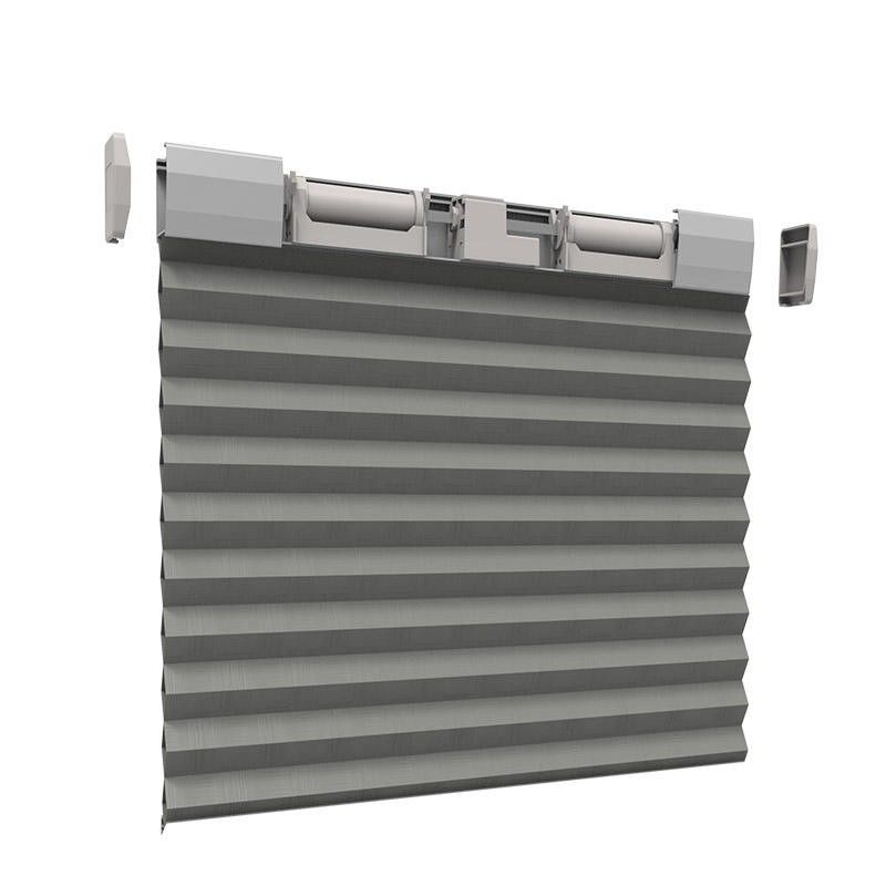 سفلية مفتوحة قابلة للطي من الورق اللاسلكي ستائر ستائر مطوية ستائر مؤقتة