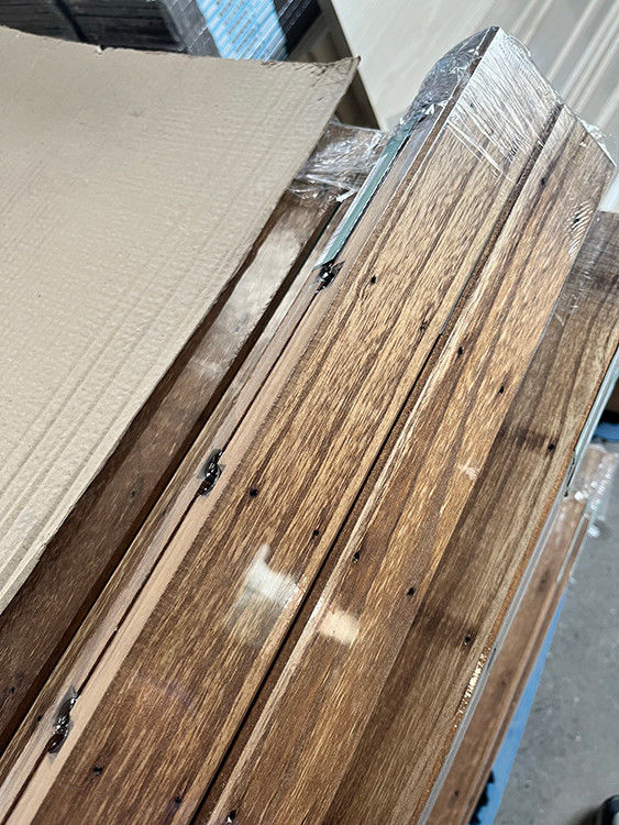 الديكور المنزلي القديم لوحات خشبية هندسية 12 مم حجم مخصص