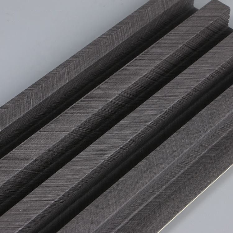 مواد بناء المنازل الزخرفية الخشبية الاقتصادية الحبوب PVC ألواح الحائط WPC