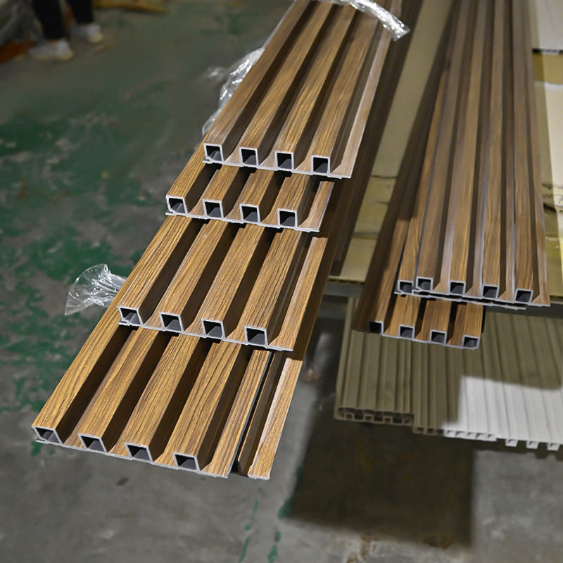 الخشب الصديق للبيئة البلاستيك المركب WPC الشبكة الداخلية ألواح الحائط ألواح غطاء الحائط