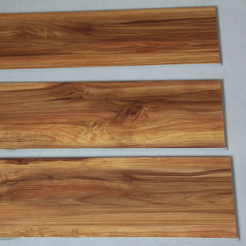 نسيج خشبي قابلة للتخصيص SPC أرضية مضادة للحريق الحجر البلاستيك المركب مع النقر مضاد للماء الفاخر SPC الفينيل النقر