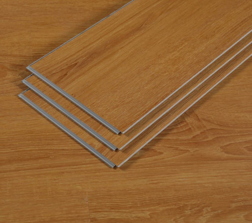 نسيج البلوط EIR ديكور الداخلي 5mm 6mm SPC Click Lock الأرضيات من اللوحات الفينيلية