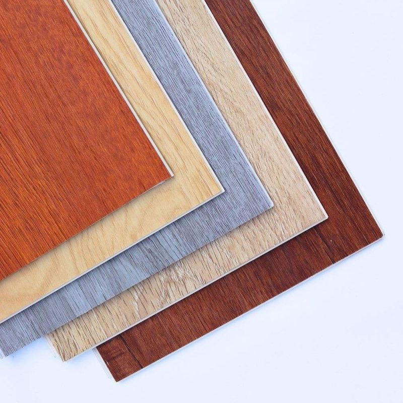 داخلية مقاومة للماء 4mm خشب الحبوب الصلبة اللبنات البلاستيكية Pvc اللوحة المتداخلة