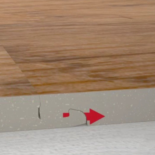 UNILIN 5G CLICK SPC الأرضيات الصين CLICK قفل الأرضيات 4MM 6MM خشبية أرتفاعها أعلى من الأرضية المصنع المباشر