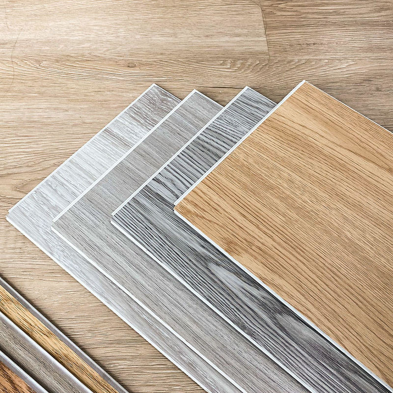 صديقة للبيئة المواد المقاومة للنار البلاط الخشبي الأرضية نقرة PVC الأرضية الفينيل