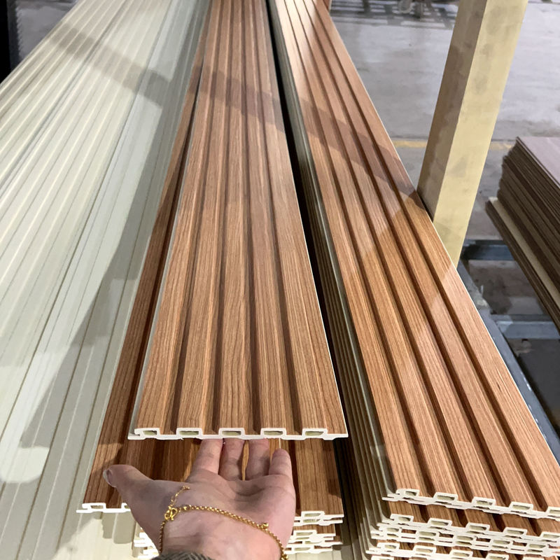 SONSILL UTO Wpc Pvc الحائط الداخلي الزخرفي تغطية البلاستيكية تغطية WPC ألواح الحائط الخشبية