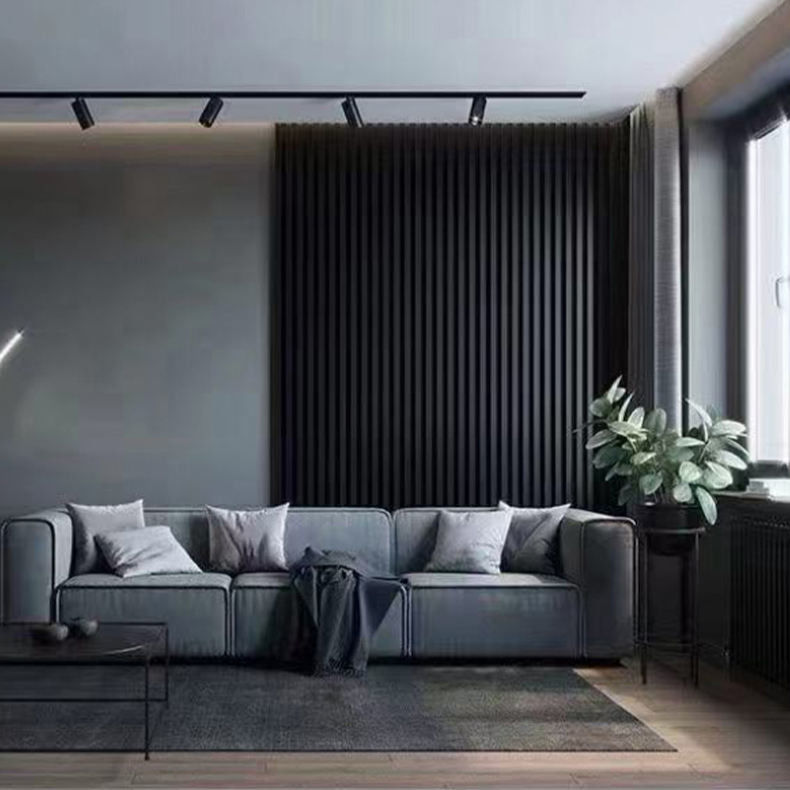 مصنع بيع بالجملة الخشب البيئي ألواح الحائط WPC PVC البلاستيكي ألواح الحائط حائط تلفزيون للداخلية الخارجية الألوان المخصصة