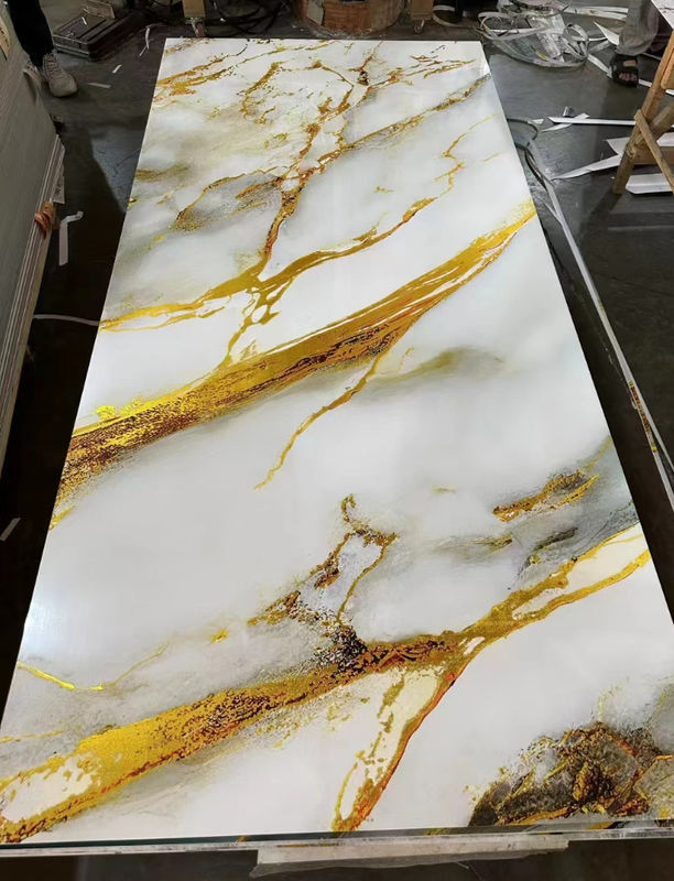 داخلية الخيزران الفحم الخشب الألياف الفنير المعدنية النسيج المرآة الصلبة ألواح الحائط PVC