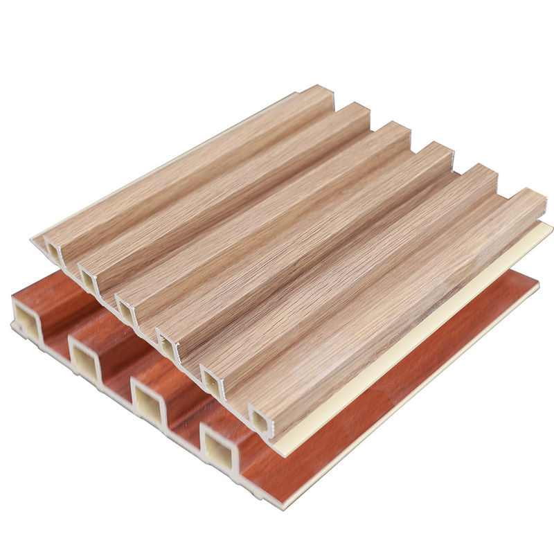 مصنع ديكور داخلي الخشب البلاستيك المركب غطاء Pvc تغطية الحائط المزدوج Wpc لوحة الحائط الداخلية