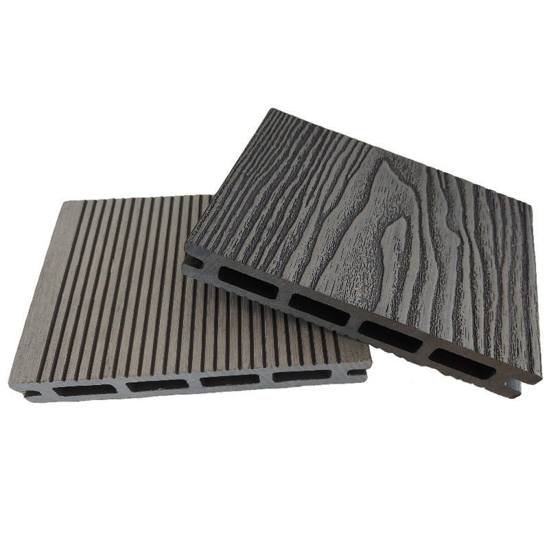 الخشب الخارجي البلاستيك المركب الطابق الخشبي الطابق الخشبي ثلاثي الأبعاد المنهار WPC الطابق المركب الطابق