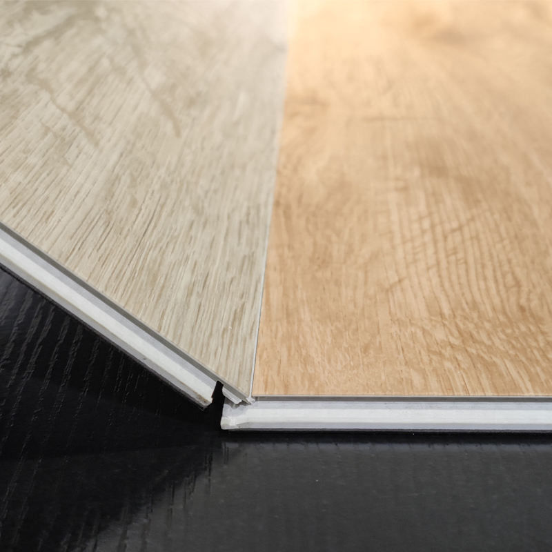 المطاط الرياضي اللاصق الذاتي المصفوفة البلاستيكية الخشب الصلب مربع الرخام الخيمة سوبر امتصاص الخشب الفينيل الستار Spc الأرضيات