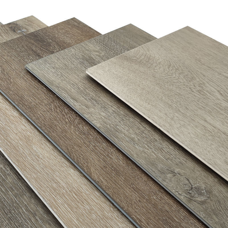 المطاط الرياضي اللاصق الذاتي المصفوفة البلاستيكية الخشب الصلب مربع الرخام الخيمة سوبر امتصاص الخشب الفينيل الستار Spc الأرضيات