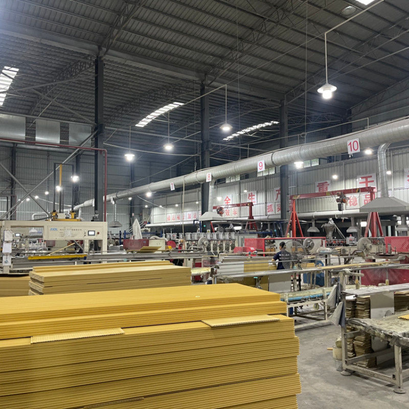 الخيزران الفحم الخشبية اللوحة الفنير المرآة الجانبية ضد الحرائق لوحة الحائط Pvc