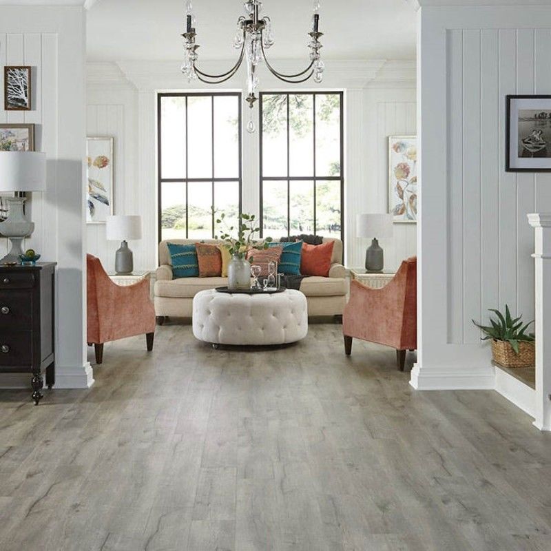 أرضية بلاستيكية خالية من الحبوب الخشبية تغطي أرضية 6 ملم من الحجر البوليمر