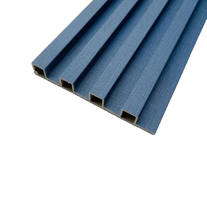 تصميم جديد خشبية حبة مقاومة للماء ألواح الجدار WPC تصاميم لتزيين الداخلية سهلة التثبيت