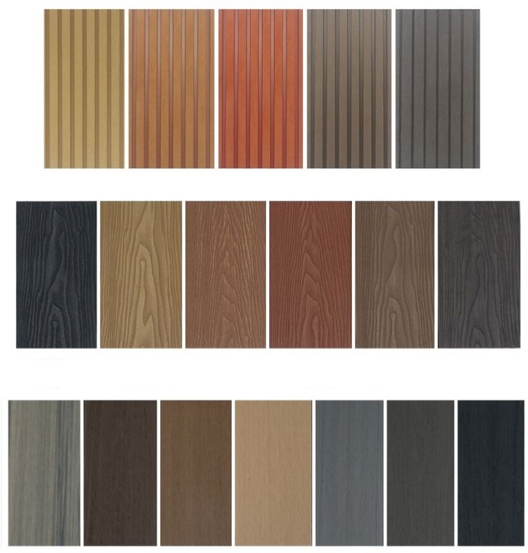 حمام سباحة في الهواء الطلق مائية WPC خشب وبلاستيك المركب الطوابق المضافة