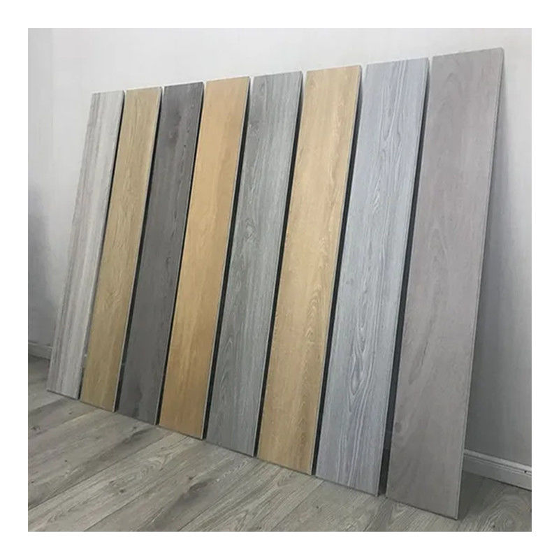 أرضية داخلية من المواد العذراء 100% Lvt متداخلة الفينيل اللوحة Spc أرضية للفندق فيلا شقة مبنى المكاتب المستشفى
