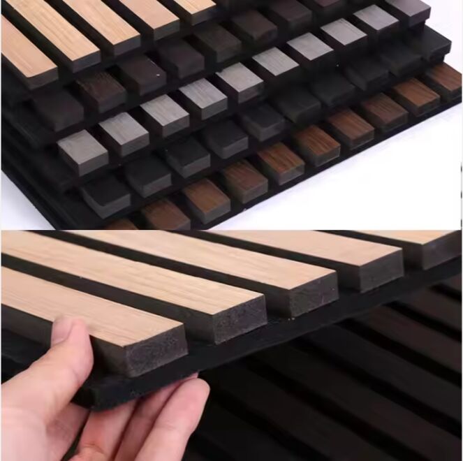 معدات استيعاب الصوت عالية الكثافة 20 ملم الألياف البوليستر المطاطية الأساسية المقاومة للنار لأستوديوهات الموسيقى اللوحات الصوتية الأساسية