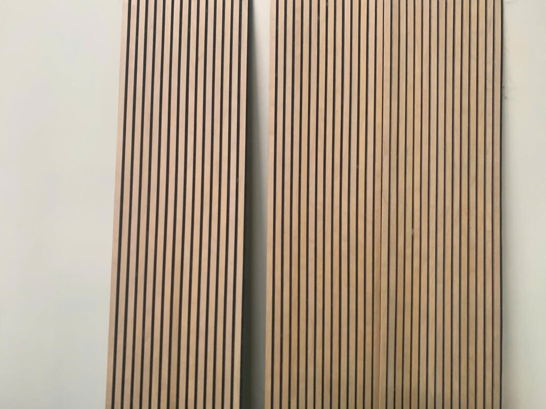 ألواح صوتية ألواح حائط ألواح بي تي إم دي إف ديكور حائط صوتي للأثاث ألواح حائط خشبية صوتية تصميم عصري مرن