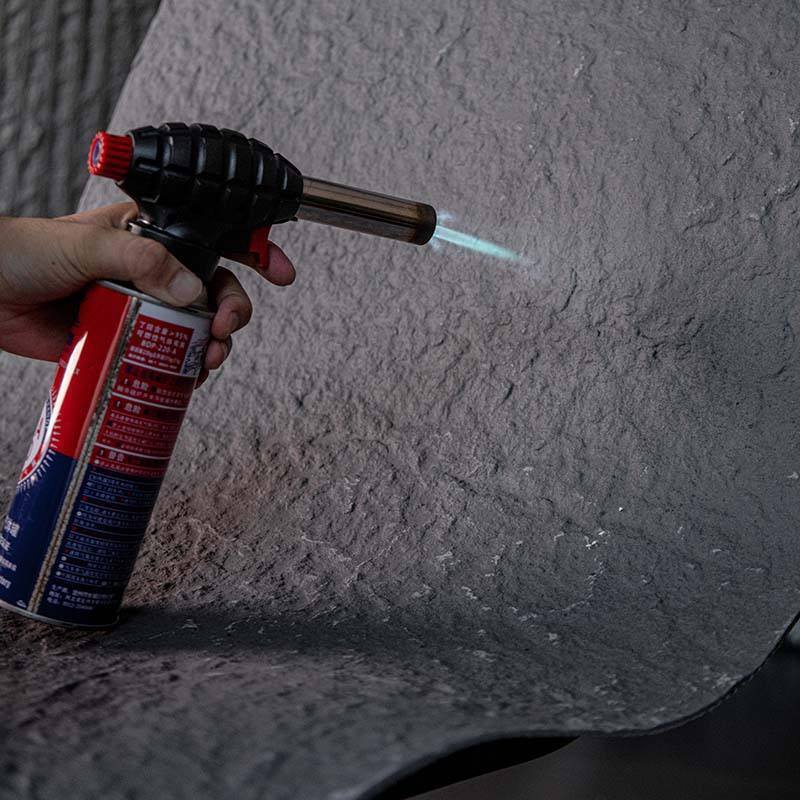 الصفحة الحجرية الطبيعية ألواح الحجر المرنة القشرة للجدار الخارجي مادة تغطية الجدار سريعة تثبيت بلاط الحائط الرقيق المرن