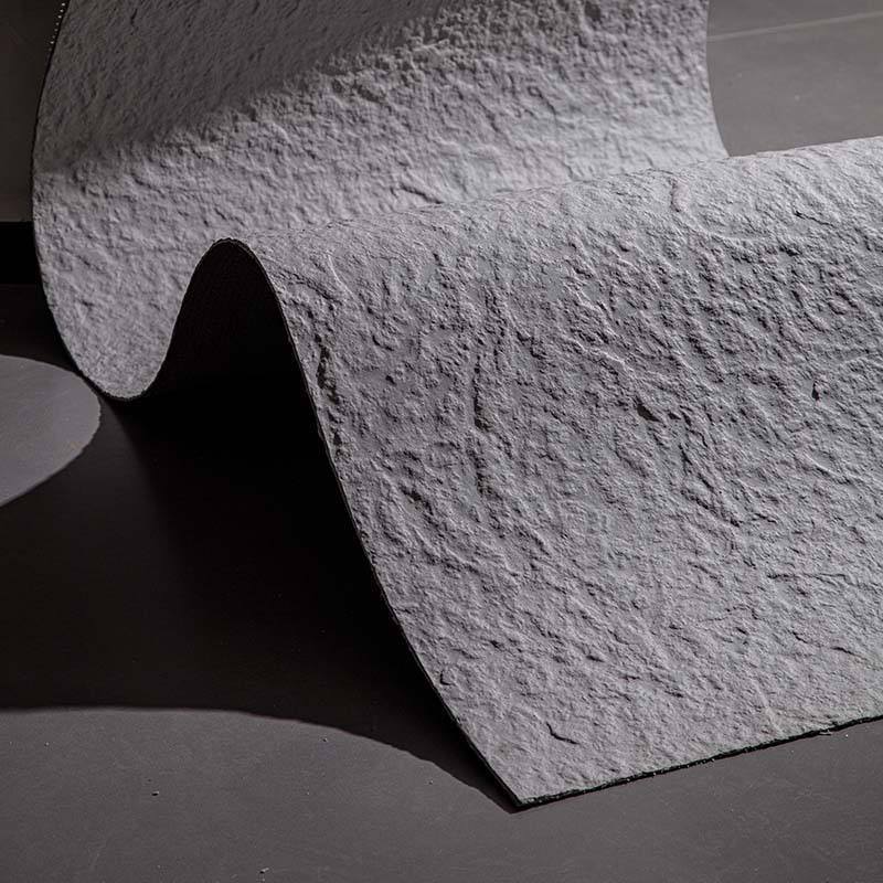 الصفحة الحجرية الطبيعية ألواح الحجر المرنة القشرة للجدار الخارجي مادة تغطية الجدار سريعة تثبيت بلاط الحائط الرقيق المرن