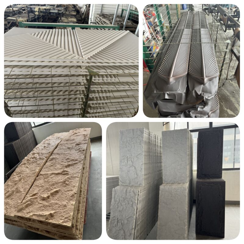 بيع مباشر من المصنع لوحة حائط من حجر البو خفيفة الوزن الحجر الاصطناعي الحديث