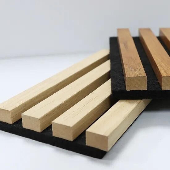 التصميم الحديث الزخرفي الخشبية الصوتية الجدار تغطية لوحة امتصاص الصوت