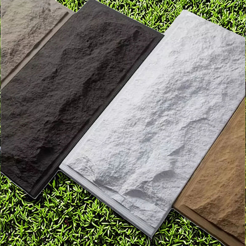 الوزن الخفيف التصميم الحديث البوليوريثين الزخرفي لوحة الحائط من حجر PU اللوحة الكبيرة للفنادق والاستخدام الداخلي مصنوعة في الصين