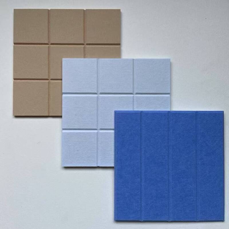 تخفيض ضوضاء السينما الصديقة للبيئة مقاومة للحريق مقاومة للصوت المتكامل البوليستر لوحة الجدار الصوتية لوحات الصوتية Akupanel