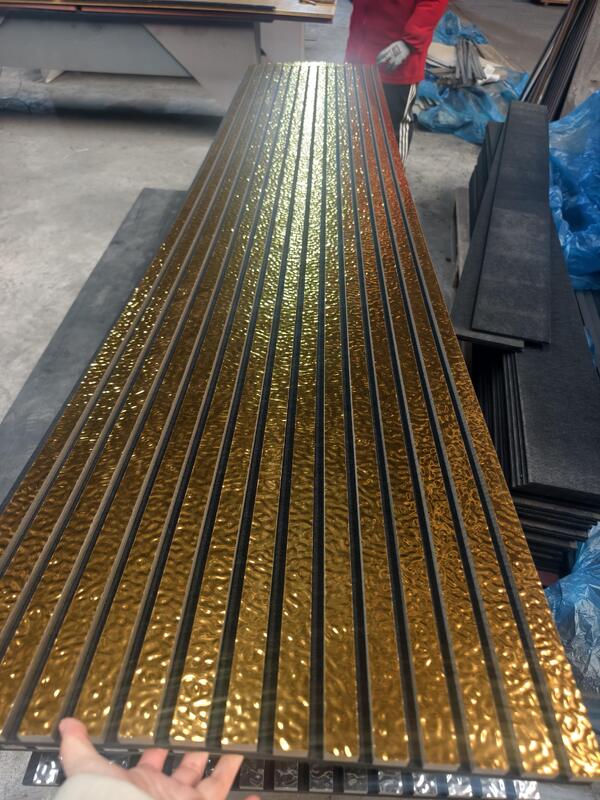 التصميم الحديث لوحة الحائط الصوتية المصنوعة من ألياف البوليستر الصوتية الصوتية ثلاثية الأبعاد