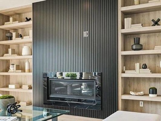 219 * 26mm الداخلية WPC لوحة الحائط فيلم مغلفة الرطوبة دليل