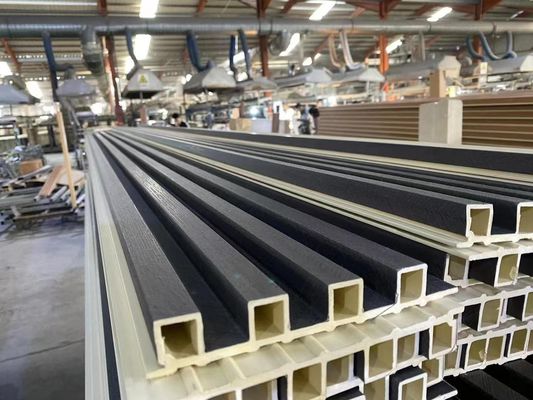 195X25X2900MM لوحة الحائط WPC الداخلية