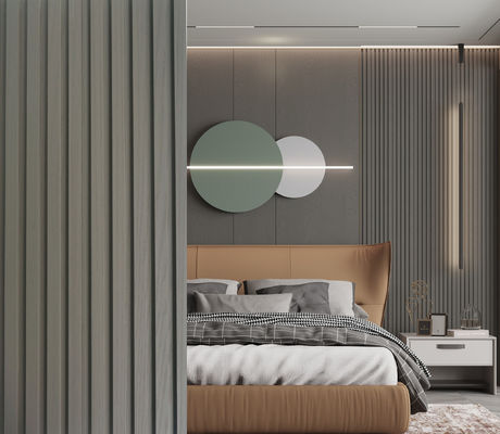 لوحة الحائط الكلاسيكية WPC 3000mm WPC لوحة الحائط WPC صديقة للبيئة