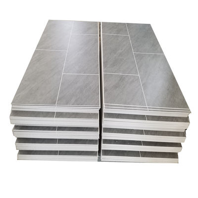 عازل المياه PVC البلاستيكية الحجر الرخام SPC جدار التغطية الفاخرة SPC الفينيل الصلبة اللوحة الجدار الداخلي