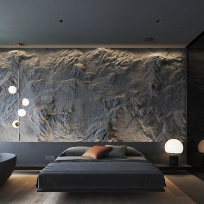 سعر المصنع الحجر الزراعة الاصطناعية PU حجر رغوة للزخرفة الجدارية PU 3D لوحة الجدار