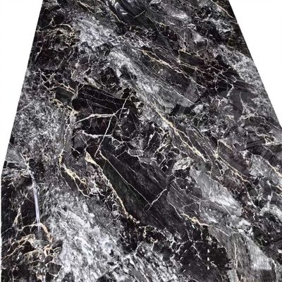 ضئيل الوزن UV PVC لوح الحائط الرخامية ورقة في 3mm أو 4mm سمك 3d