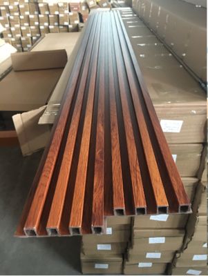 سهلة التثبيت الخشب المركب Wpc لوحة الحائط الداخلية الغطاء الخارجي لوحة الحائط المزدوجة