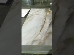 شاشة العرض على شكل ورقة الرخام فوق البنفسجية