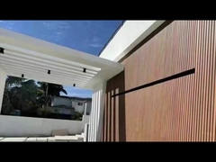 كسوة مركبة من الخشب والبلاستيك