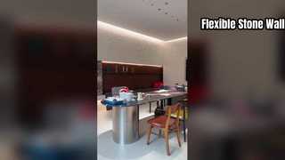 ألواح حجرية مرنة مقاومة للحريق ومضادة للماء